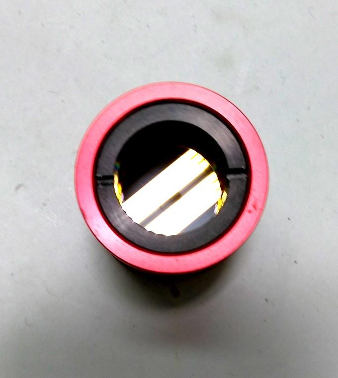 Used GSI Lumonics Laser Front Aperture, Red, 5.4mm Opening, JK 700, JK 702