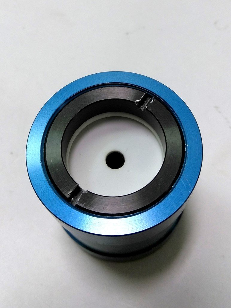 Used GSI Lumonics Laser Front Aperture, Blue, 4mm Opening, JK 700, JK 702