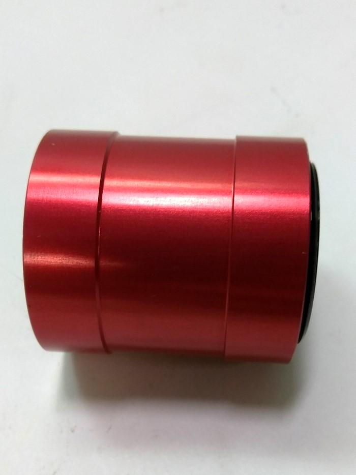 Used GSI Lumonics Laser Front Lens, Red, 20mm Opening, JK 700, JK 702