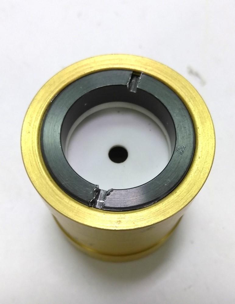 Used GSI Lumonics Laser Front Aperture, Gold, 4mm Opening, JK 700, JK 702