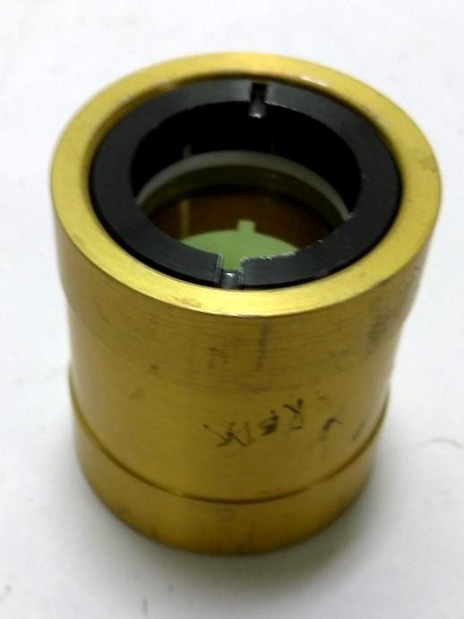 Used GSI Lumonics Laser Front Aperture, Gold, 4mm Opening, JK 700, JK 702