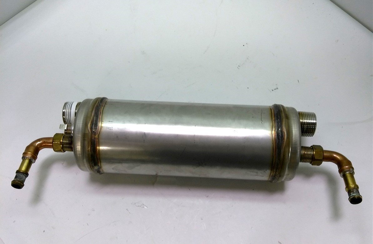 Used Thermal Engineering K/S Heat Exchanger, SS 316 L, 50-185C