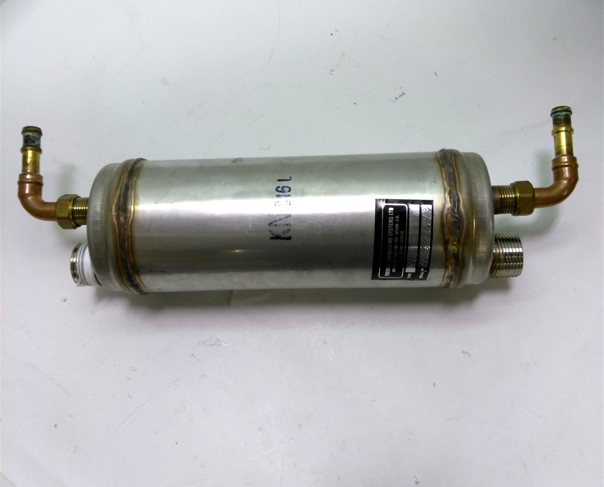 Used Thermal Engineering K/S Heat Exchanger, SS 316 L, 50-185C