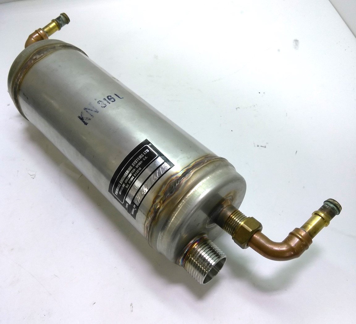 Used Thermal Engineering K/S Heat Exchanger, SS 316 L, 50-185C