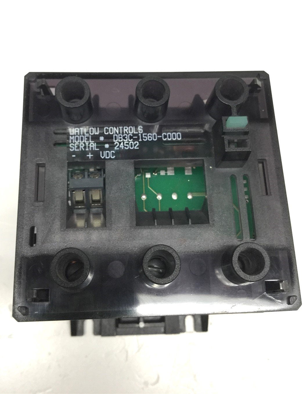 Used Watlow DB3C-1560-C000 DIN-a-mite Solid State Power Controller 600VAC, 15A, 24VDC
