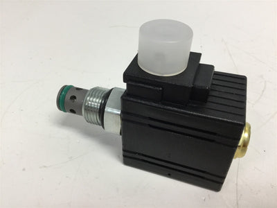New Parker DSL02NUD024D Solenoid Cartridge Valve, Normally Closed, Voltage 24VDC