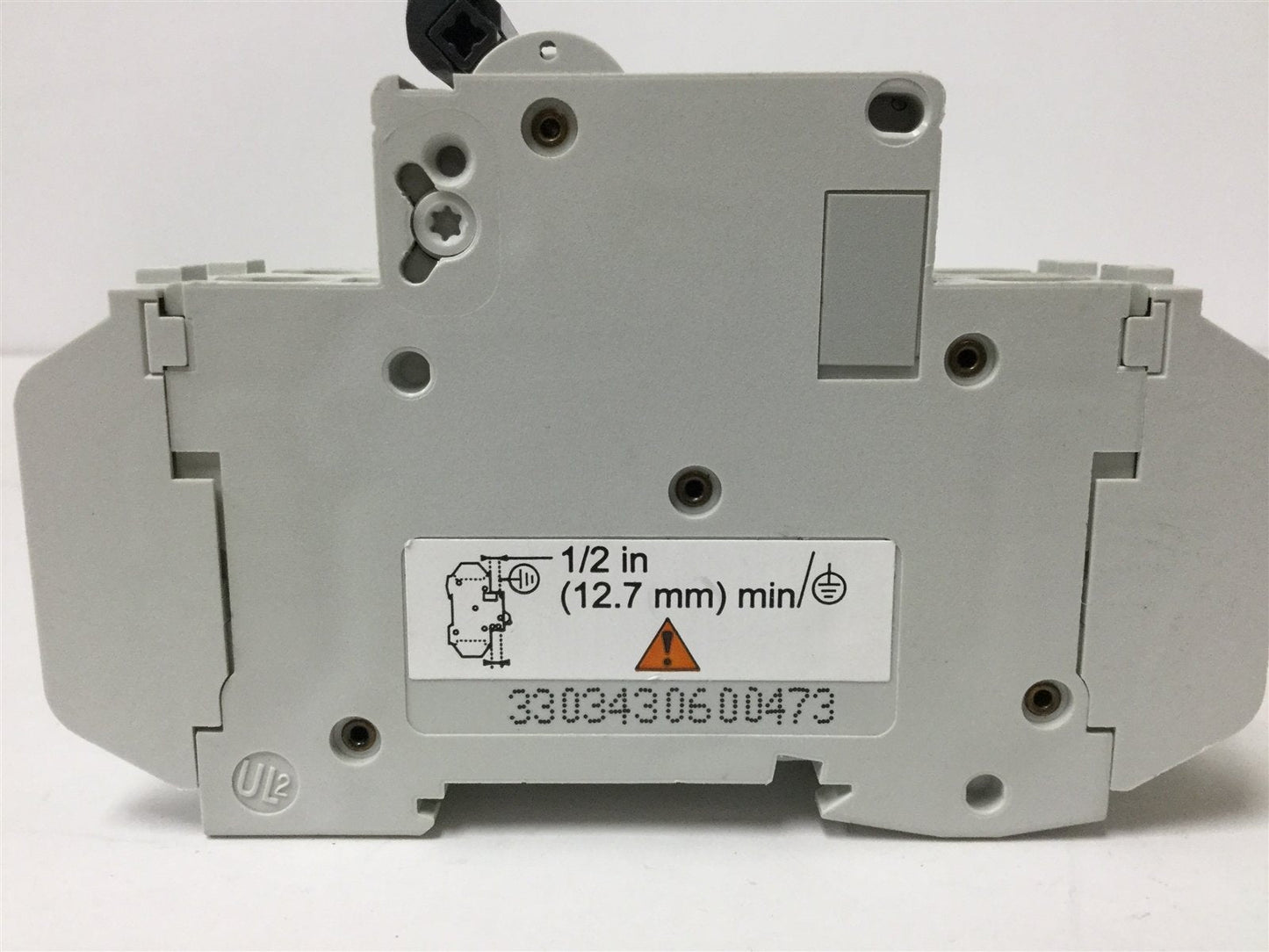 Used Merlin Gerin 60147 2-Pole Circuit Breaker, Rating: 240VAC 20A, Curve: Type C