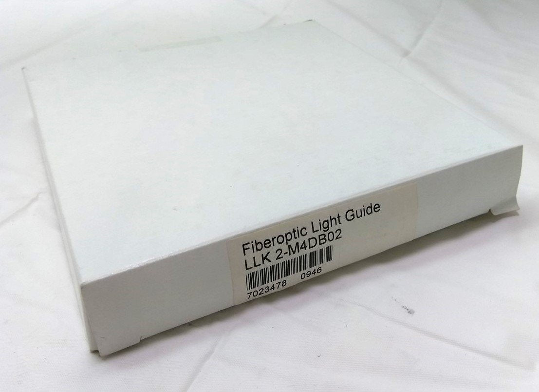New Lot of 2 New SICK LLK2-M4DB02 Fiber Optic Cable, 1mm Bundle, .2m Long