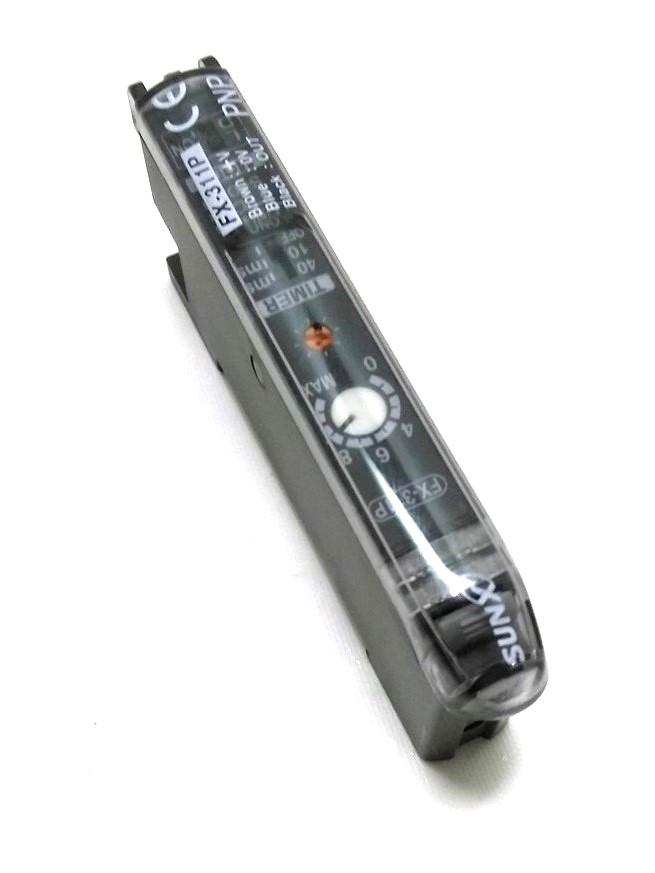 New Sunx FX-311P Fiber Optic Amplifier, In: 12-24VDC, Out: PNP, 2.2mm OD Fiber