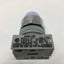 Used Idec Pilot Light Illuminated Indicator Panel Mount 24V LED (White) APW-199