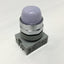 Used Idec Pilot Light Illuminated Indicator Panel Mount 24V LED (White) APW-199