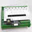 Used QuickSilver QCI-OPTOC-24 Optical I/O Module, Voltage 5-24VDC, DIN Mount, 7 I/O's