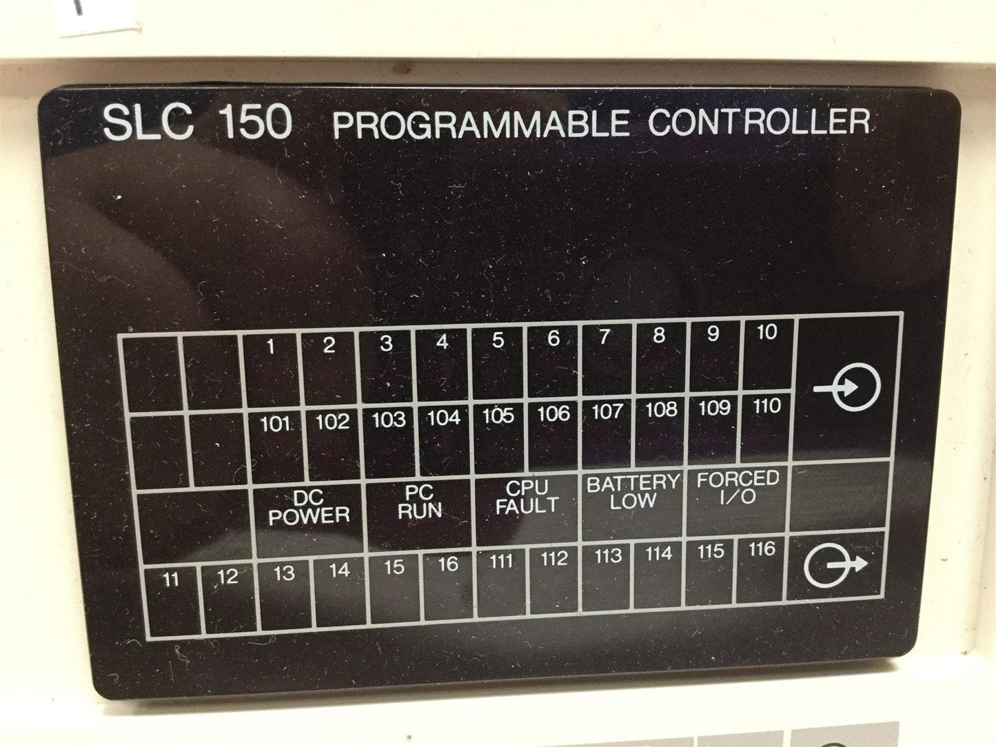 Used Allen Bradley 1745-LP153 Series A SLC 150 PLC Voltage: 24VDC, 12 Out, 20 In