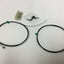 New Sunx FT-P40 Thru-Beam Type Fiber Cables, 2x 2m Lengths, Fiber Core: 0.5mm