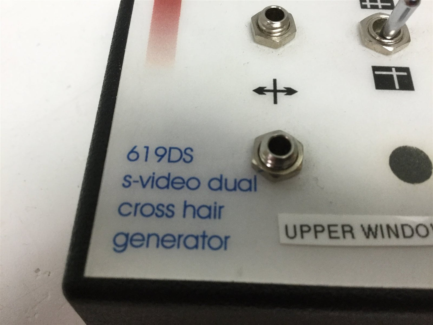 Used Colorado Video 619DS S-Video Dual Cross Hair Generator 3.25"x4.38"x1.5" 5V DC