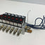 Used Lot of 6 Humphrey H010E1 Solenoid Pneumatic Valves Voltage: 24VDC 100 PSI