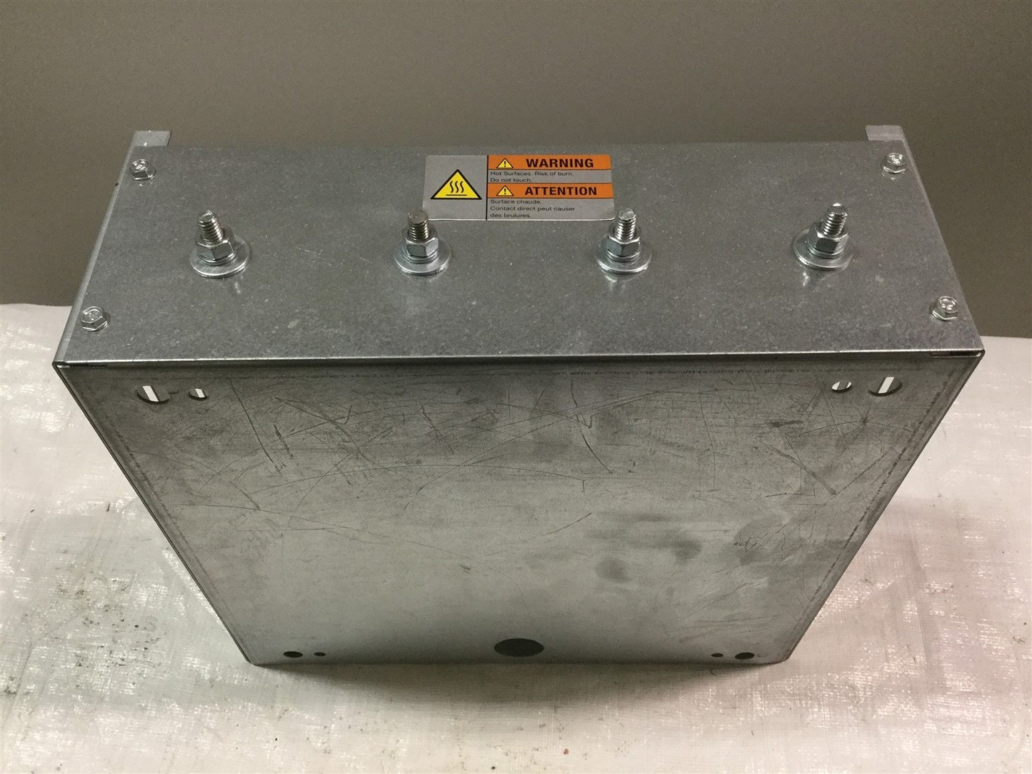 New – Open box NEW Powerohm WR 2500 Wire Wound Heating Element Box 2200W w/60T Limit 240VAC