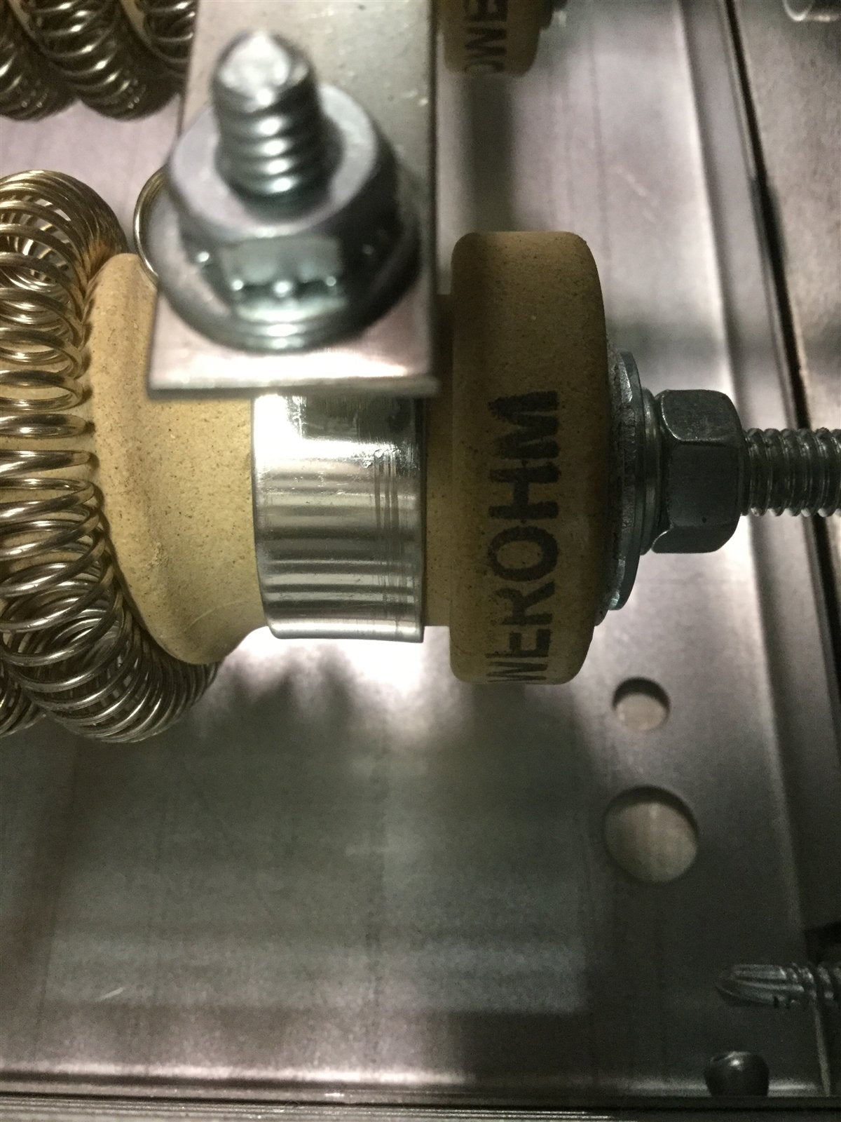 New – Open box NEW Powerohm WR 2500 Wire Wound Heating Element Box 2200W w/60T Limit 240VAC