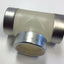 New – Open box Lot of 6 PLF4805-007SR 3/4" NPT Female Tees Schedule 80 Reinforced SS Collars