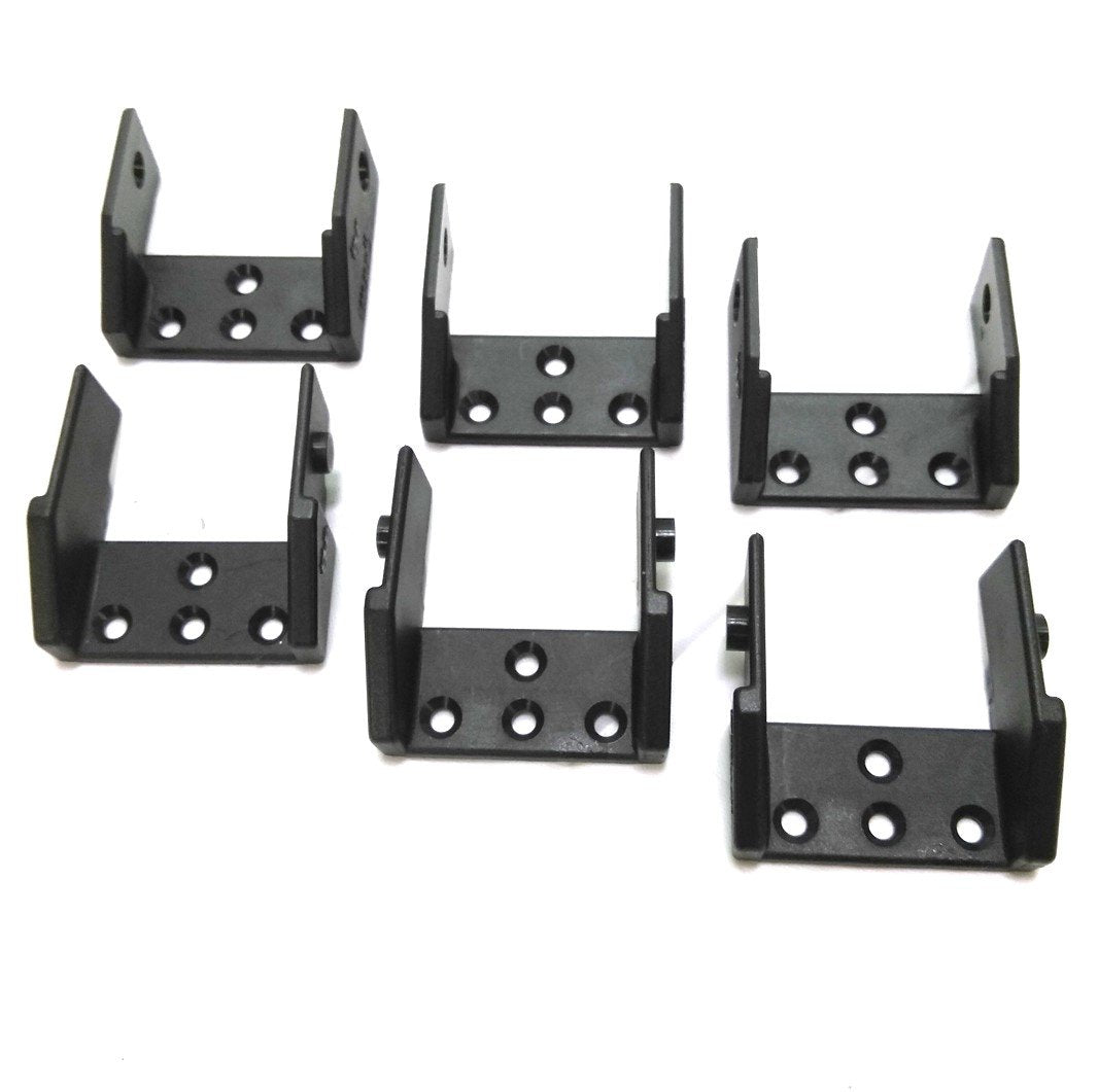 New Lot of 6 New Igus 080.30.1P Energy Chain Mounts, 3M, 3F, 1.37"L x 1.5"W x 0.65"H