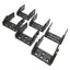 New Lot of 6 New Igus 080.30.1P Energy Chain Mounts, 3M, 3F, 1.37"L x 1.5"W x 0.65"H