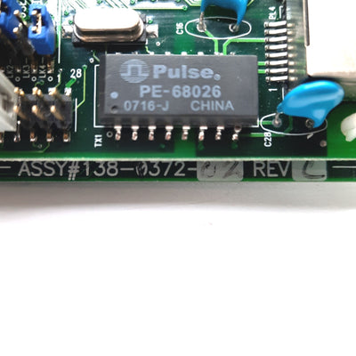 Used Dynatronix 138-0372-02 Rev. C ARM Processor Card, RJ45, For Dynatronix PSU