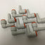 New Lot of 11 New SMC KQ2L13-13 One-Touch Plug-In Elbows, 1/2" Tube to 1/2" Plug-In