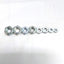 New Assortment of Low Carbon Zinc Nuts and Washer, 1/4" - 7/16", #4 - 3/4" SAE