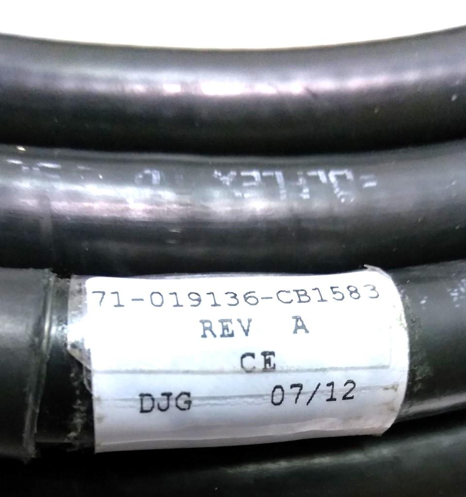 Used Parker 71-019136-CB1583 Rev A Servo Power Cable 33' Long 14 Pin to Flying Leads