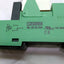 Used Lot of 2 Phoenix Contact 2961312 Relay w/Base & LED, SPDT, 16A 250VAC