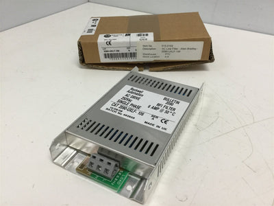 New Allen Bradley 2090-UXLF-106 Ser A Drive Filter 250VAC 6A Single Phase