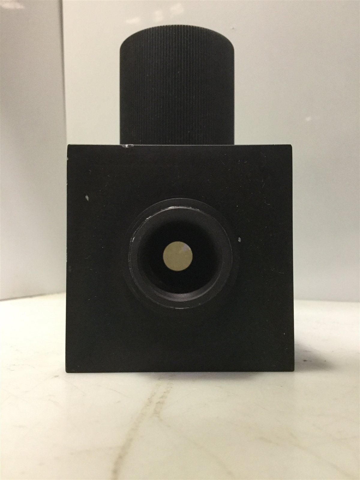 Used Melles Griot 052060 Turning Mirror Optical Laser Right-Angle 90-Degree w/ Lens