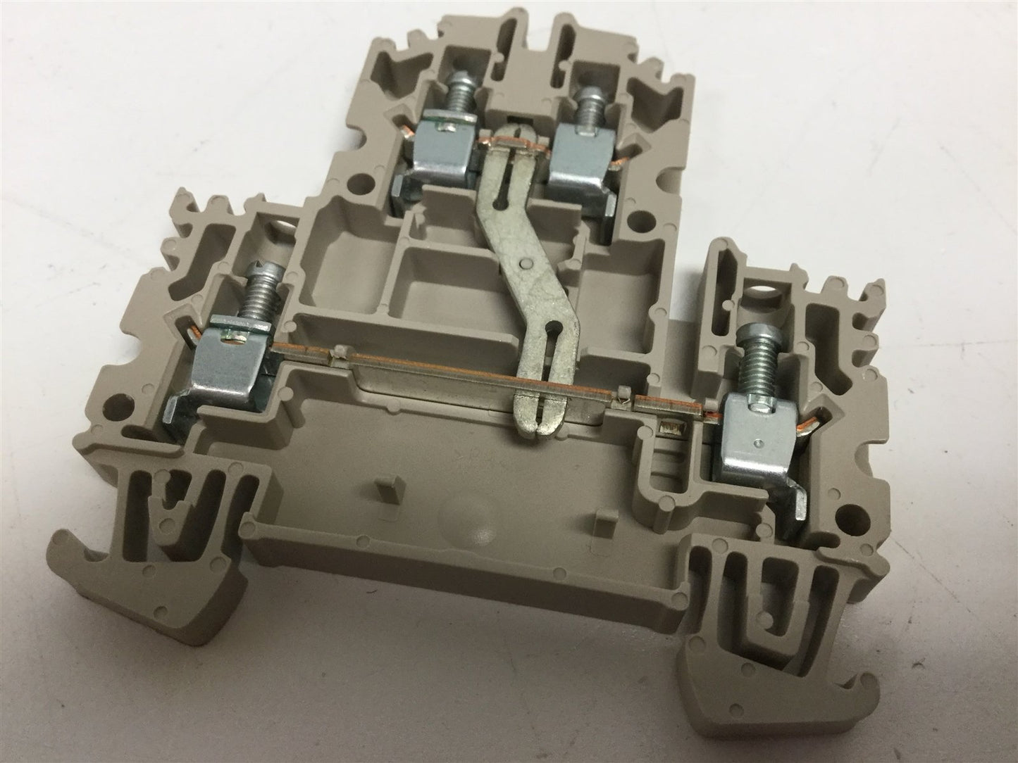 Used Lot of 6 Weidmuller WDK 4N V 4-Position Terminal Block Voltage: 550V 28A