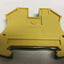 Used Lot of 5 Weidmuller WPE 10 Grounding Terminal Blocks, Voltage: 1000V, Max: 6AWG