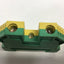 Used Lot of 5 Weidmuller WPE 10 Grounding Terminal Blocks, Voltage: 1000V, Max: 6AWG