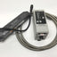 Used Keyence SJ-M201 Static Eliminator Controller w/ SJ-M021G Spot Type Ionizer 2m