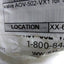 New RK Industries AOV-502 VX1 Pneumatically Actuated Valve, NC, 80PSI, 1/2"NPT