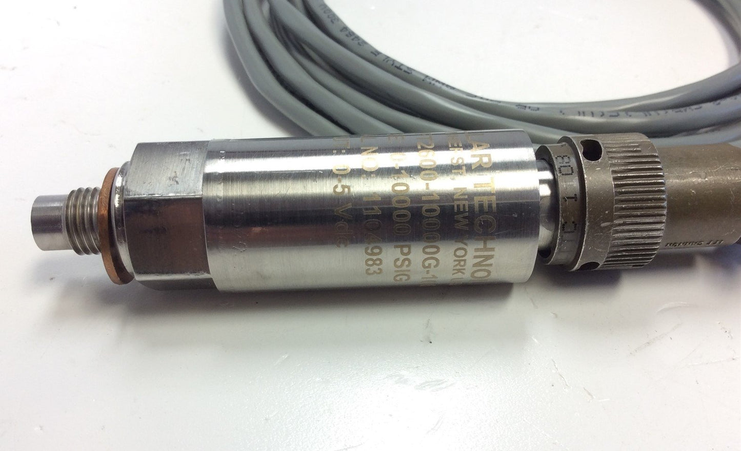 Used STI Stellar Technology FT2600-10000G-106 Miniature Pressure Transmitter 10000PSI