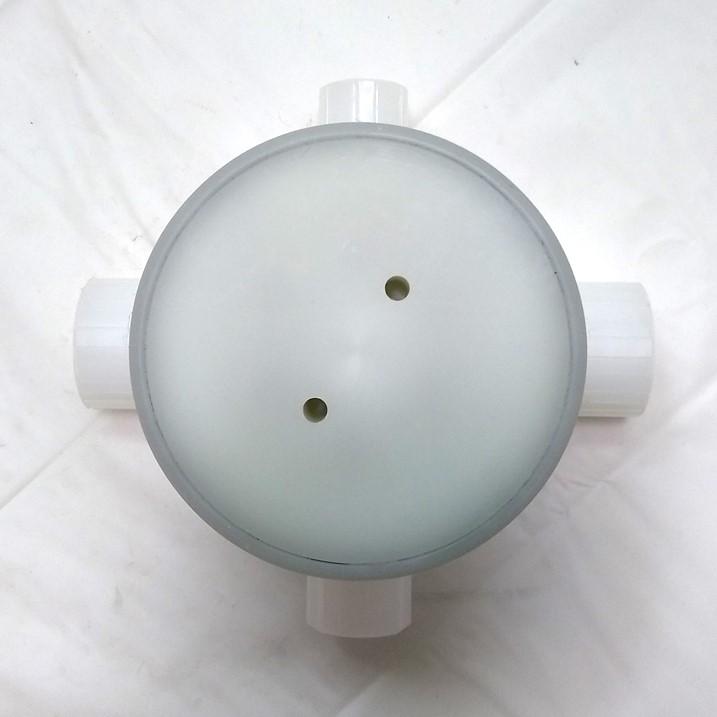 New Parker PV-8-66128-2 Partek Sampling Valve, 4 Way NC 1/2, 3/4" Parflare 60PSI PFA