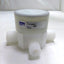 New Parker PV-8-66128-2 Partek Sampling Valve, 4 Way NC 1/2, 3/4" Parflare 60PSI PFA