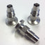 Used Lot of 3 ReSeal RE037-HS021UT Stainless Hose Couplings 0.98" Flange OD 0.25" ID