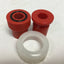 Used Orion Fittings High Purity Union 1/2" NPT to 1/2" NPT Straight, Material: PVDF