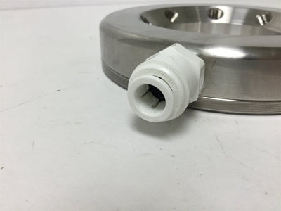 New Air Wipe, Inside Diameter: 3", Input: 3/8" Tubing, Outputs: 1/8" NPT