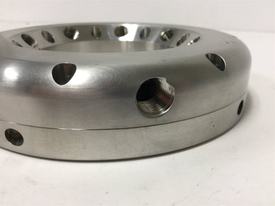 Used Air Wipe, Inside Diameter: 3-1/8", Input: 1/4" NPT, Outputs: 1/8" NPT