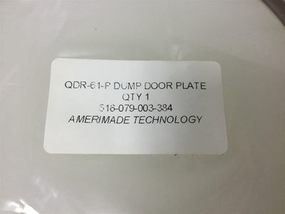 New Amerimade 516-079-003-384 Dump Door Plate with O-Ring Assembly, O-Ring: 5"