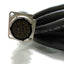 Used Flex-Cable FC-UXFDAFMP-S-E032 Motor Feedback Cable, D-Sub Mnt Flange TNM 19, 32'