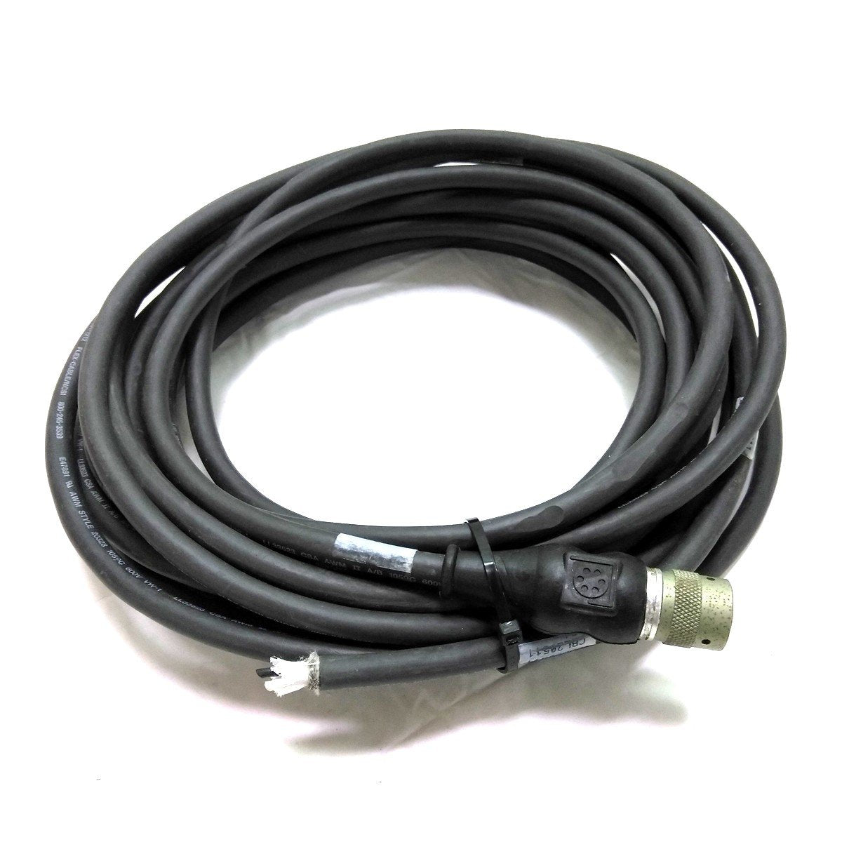 Used Flex-Cable FC-UXFBMP-18S-E032 MP Series Brake Cable, 18 AWG, 600V, TNM 10-4, 32'