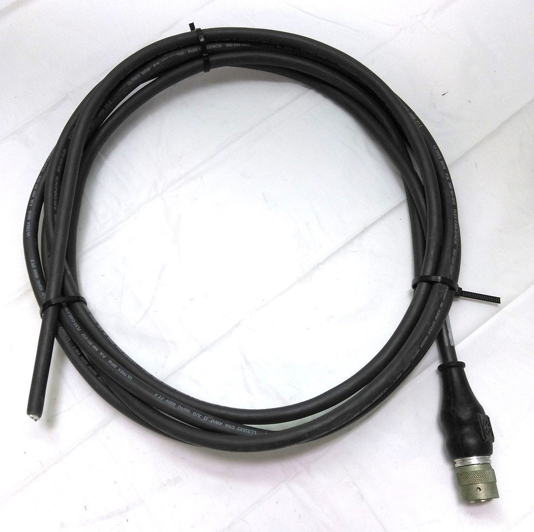 Used Flex-Cable FC-UXFBMP-18S-E012 MP Series Brake Cable, 18 AWG, 600V, TNM 10-4, 12'