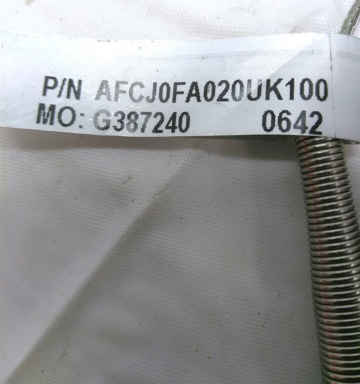 New Watlow AFCJ0FA020UK100 MI Thermocouple, Type K, 100", Mini Plug, Probe 2"