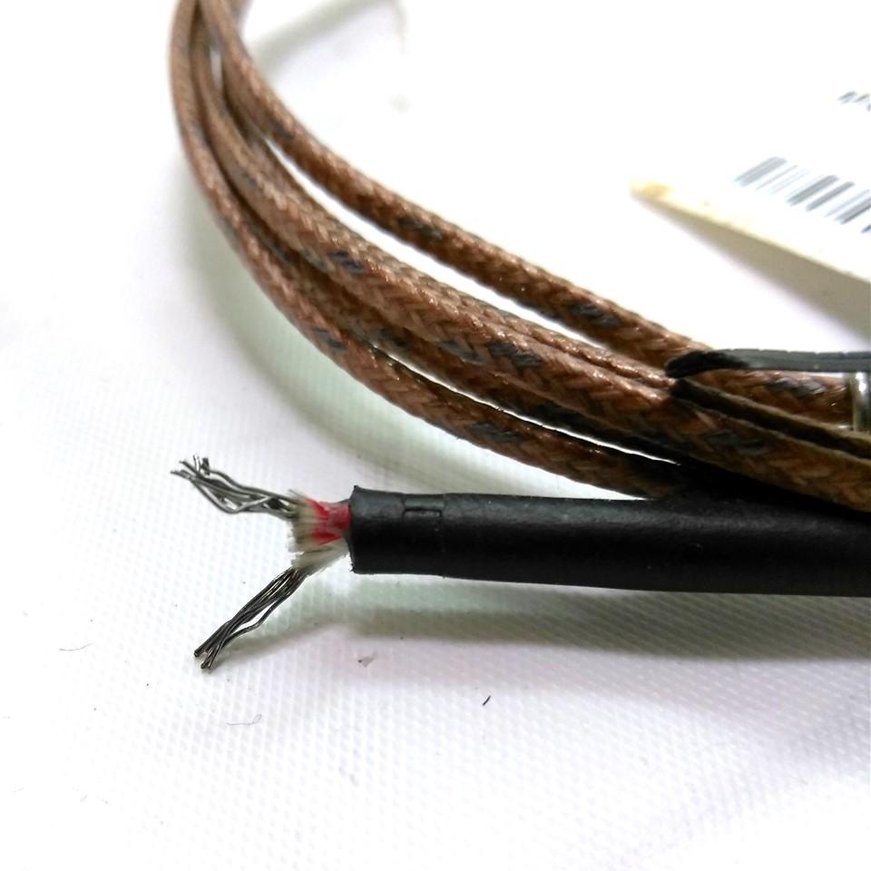 Used Watlow AFDB0FA010GJ040 MI Thermocouple, Type J, 40", Missing Mini Plug, Probe 1"